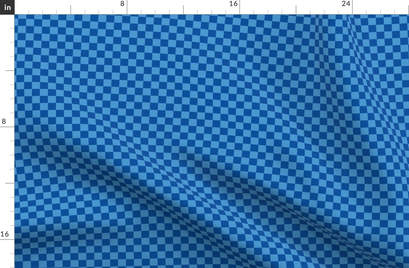 blue checkerboard (small) 