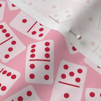 Domino Chat - Pink Crimson 3 - Small