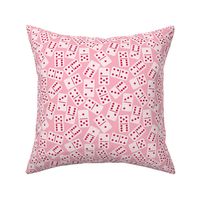 Domino Chat - Pink Crimson 3 - Small