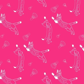 Badminton Cat Magenta