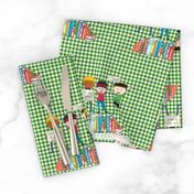 Boys' Books l Green Gingham l Children's Books l Checkers l Books Lovers