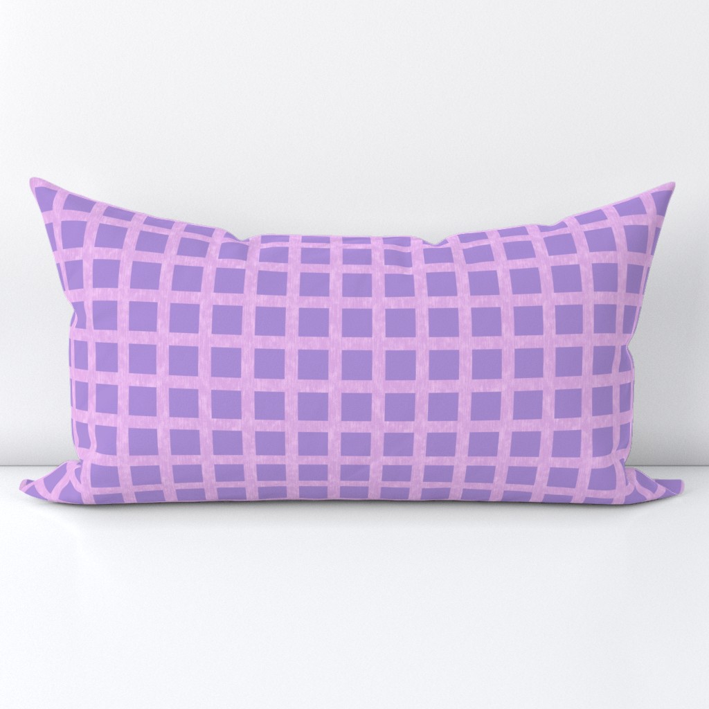 Preppy Glamour Gingham. Violet.