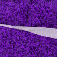 Tiger Stripe (l) Electric Orchid Purple & Dark Classic Black - Florescent