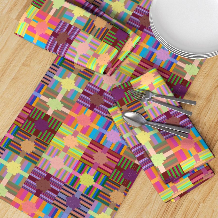 Striped Gifts And Silk Ribbons