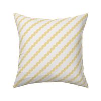 Mini Squiggle Diagonal Preppy Scallop Wavy Stripe Paris Chic Banana Split