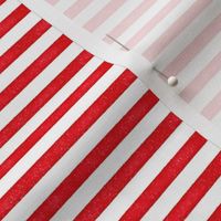 1/4" saturated christmas red salted watercolor stripes