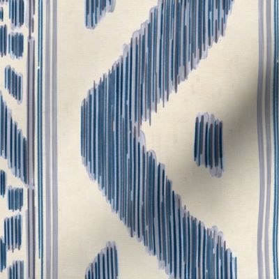 Mariah Ikat Classic Blue