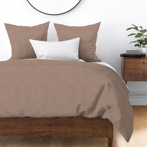 chanterelle linen texture - home accents - modern versatile warm brown hue