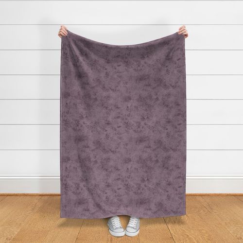 Hand-Brushed Wild Texture in Purple Basil. Bold & Fun Home Decor Pattern