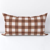 Mocha Mousse Textured Plaid Medium