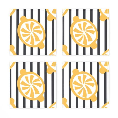 Bold-happy-rough-yellow-lemon-citrus-fruits-blackish-grey-white-stripes-L