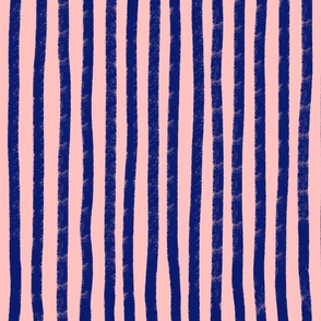 Stripes - Pink Blue