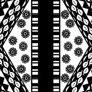 Multi Print 1 Black and White