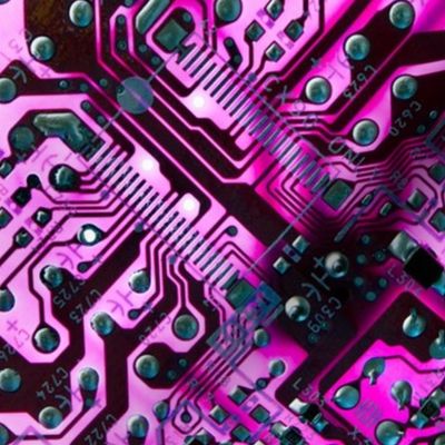 circuit board pink