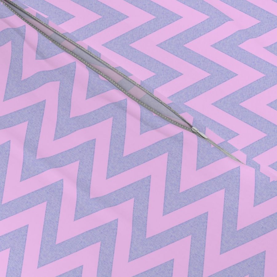  Pink and gray Chevron or herringbone  baby pink and grey linen