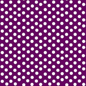 Pretty Polka Dots in Wine