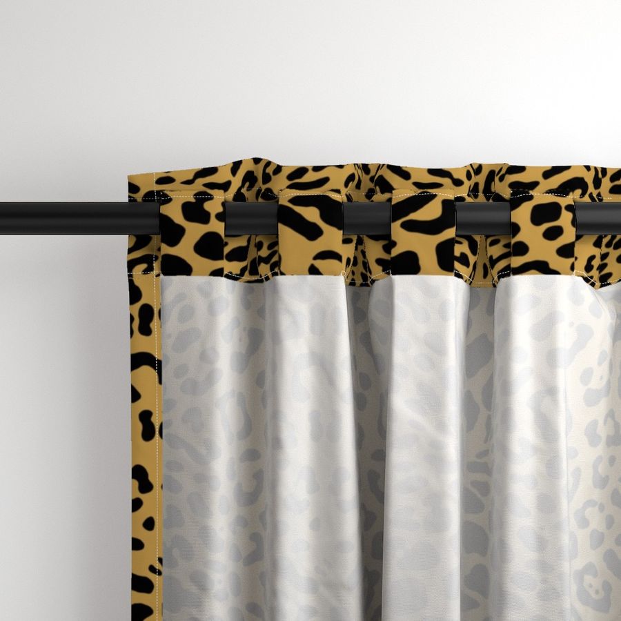 Ooh La La! Leopard ~ Black on Gilt