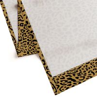 Ooh La La! Leopard ~ Black on Gilt