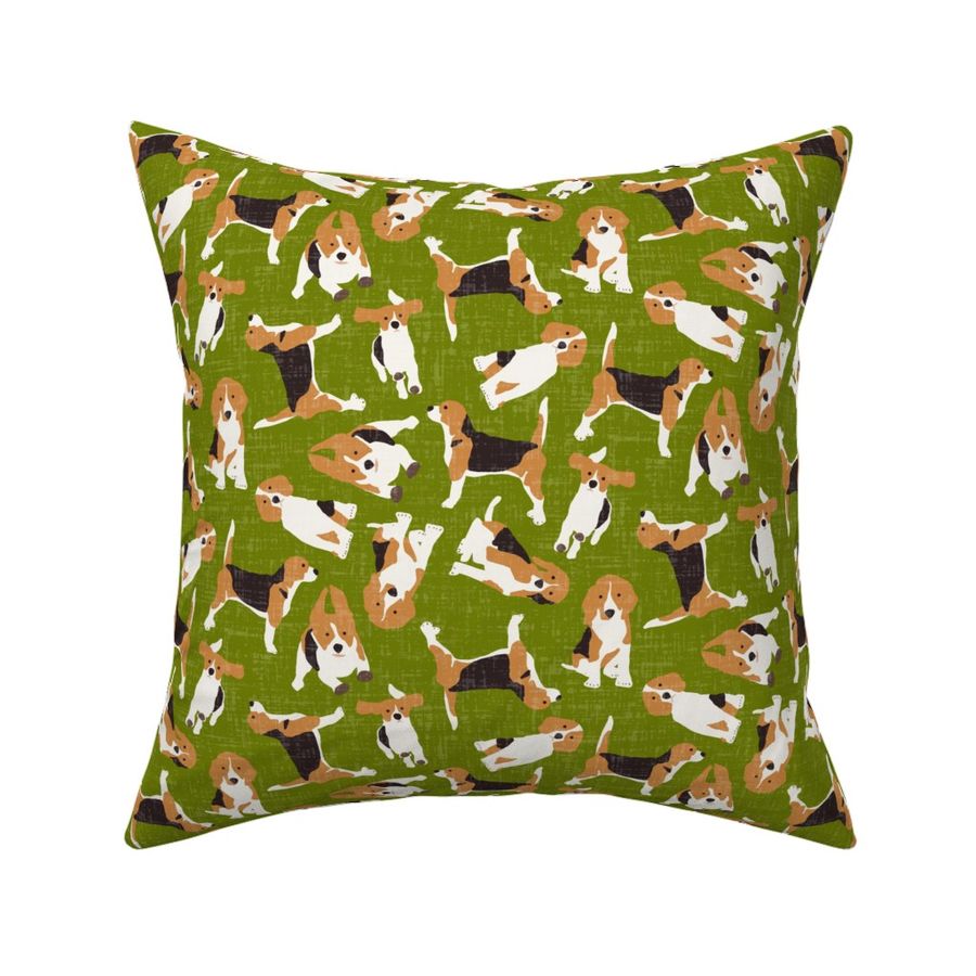 beagle scatter green