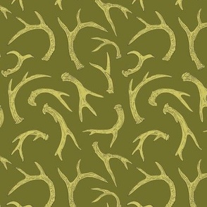 Antlers Leaf Green