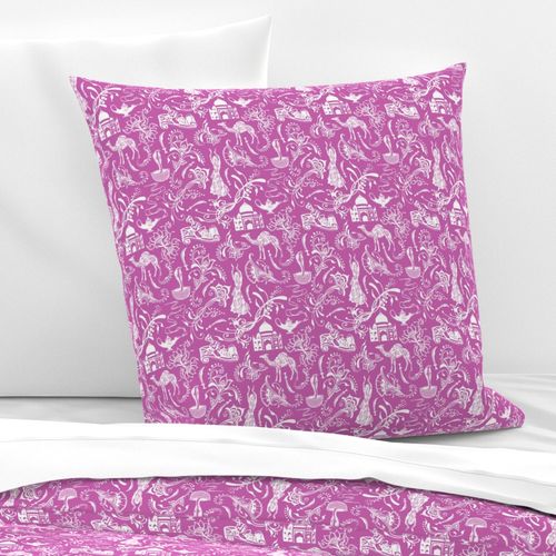 Arabian Nights on Fuchsia // Small-size