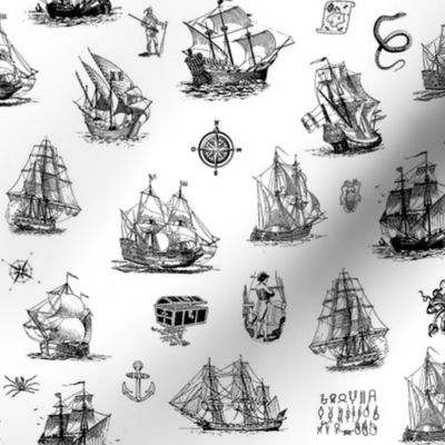 nautical - toile