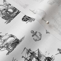 nautical - toile