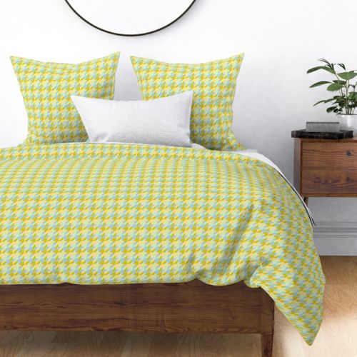 harlequin houndstooth - spring quilt