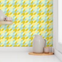 harlequin houndstooth - spring quilt