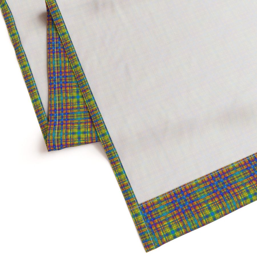 Mock Orange Leaf Plaid 2