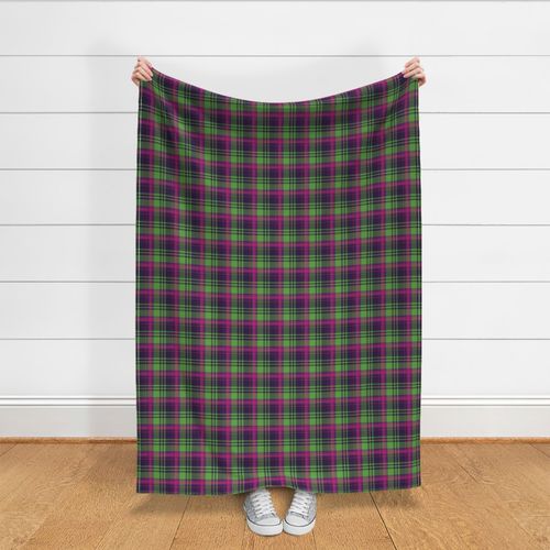 Purple Pink Green Plaid