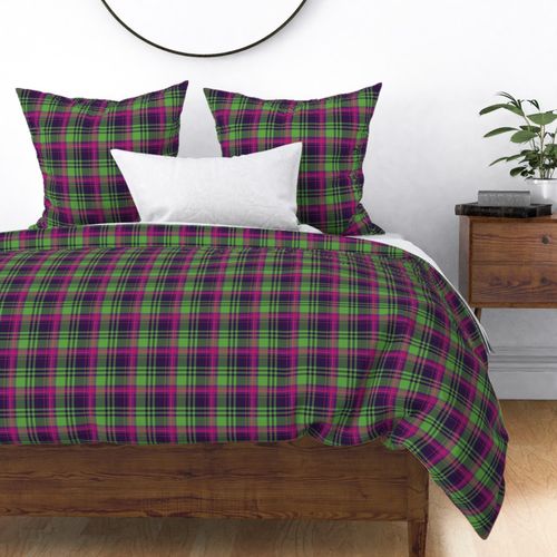 Purple Pink Green Plaid