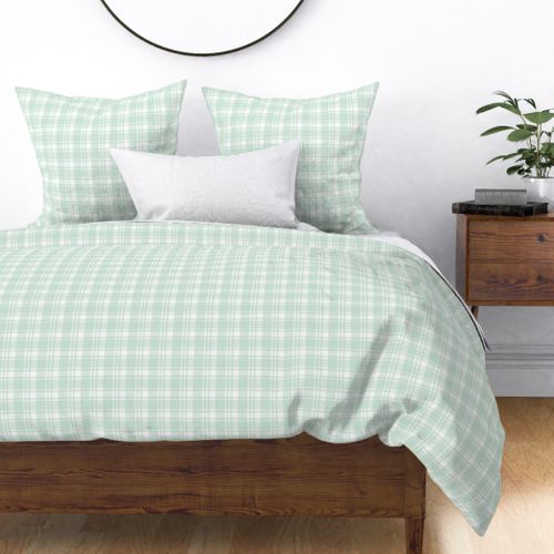 mint plaid 