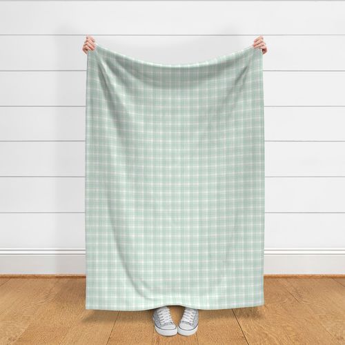 mint plaid 