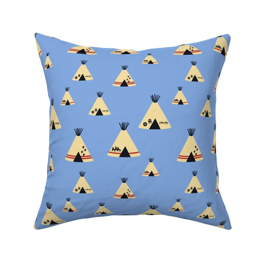 Teepees - Blue