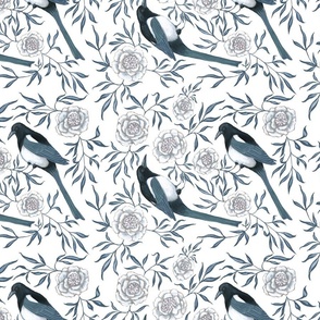 Magpie & Peony