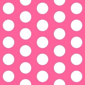 Large Pink Polka Dots