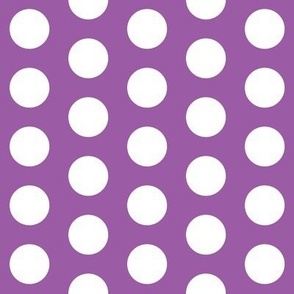 Large Purple Polka Dots