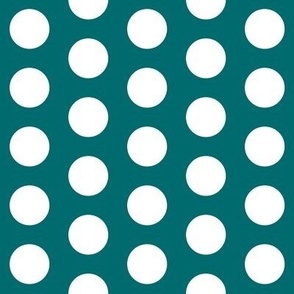 Large Green Polka Dots