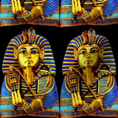 3 ancient egypt egyptian king tut Fabric | Spoonflower