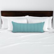 Le parc houndstooth (mint/teal) 