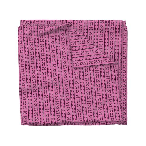 African Mud Cloth // Peony // Small