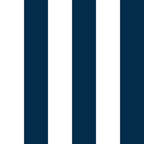 wide stripe-navy