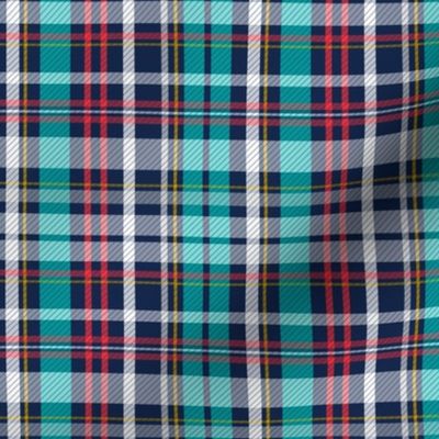 Deck Chair Plaid - Navy Blue Multi