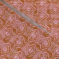 kahala pattern orange