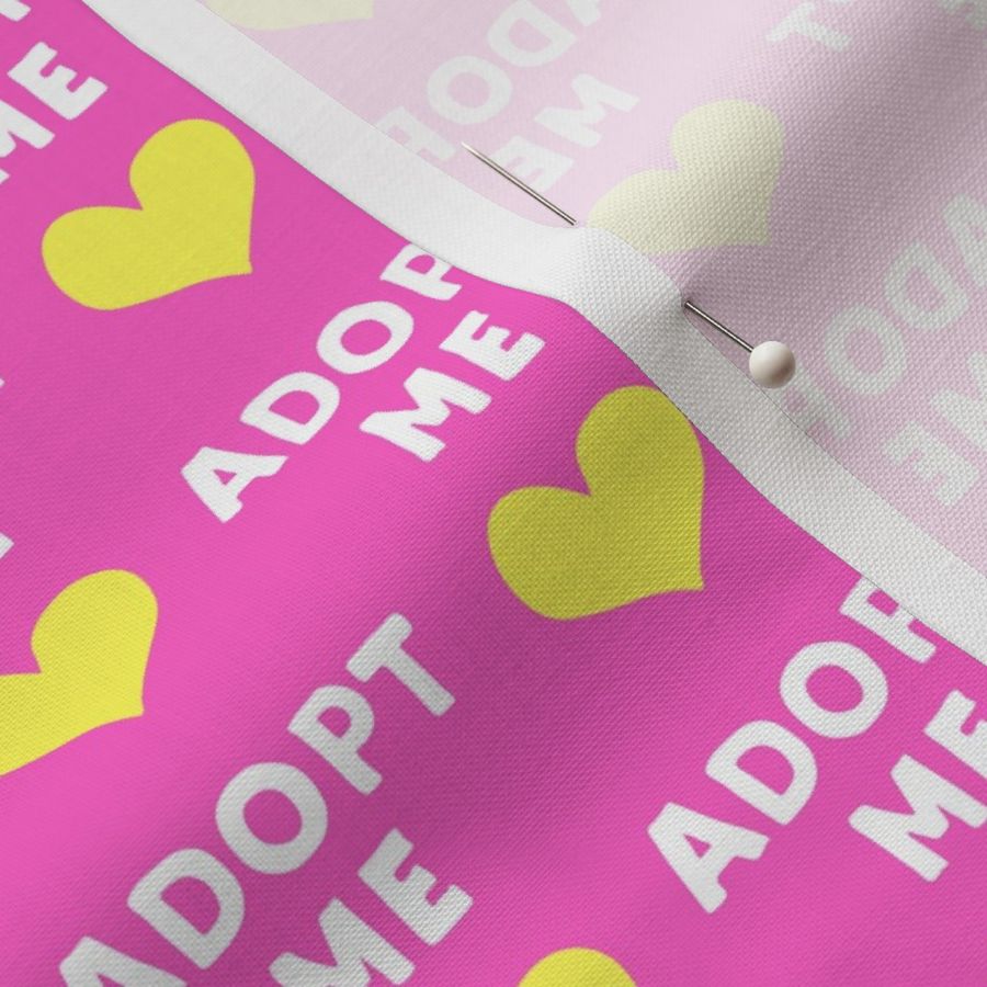 adopt me - pink & yellow