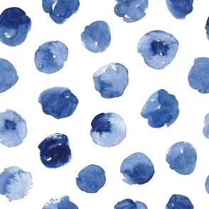 Indigo Love Polka Dot