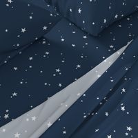 Dreamy Stars on Navy Blue