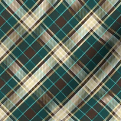 Alpine Plaid ~ Textured Diamonds ~ Peacoquette Designs 