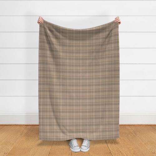 Mid Tone Brown Plaid